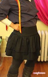 Pattern: Ruffle Skirt #7462 by Burda