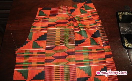 PIP: African Print Shorts