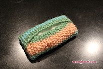 Pattern: Knitted Pocket Tissue Holder