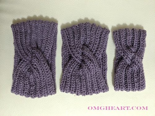 Pattern: Knitted Headband with Twist