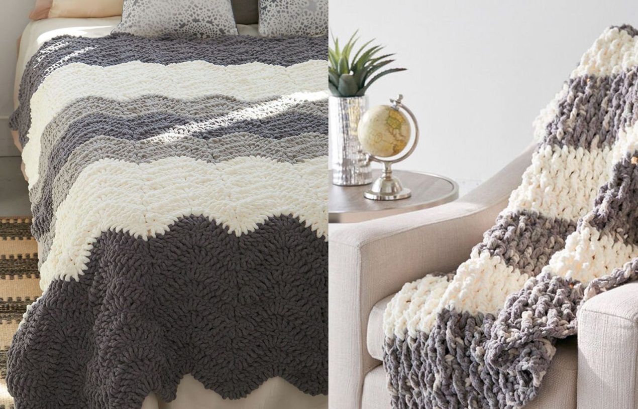 Pattern: 14 Cozy Blanket Knits